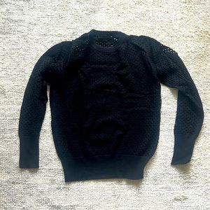 Carbon38 perforated sweater